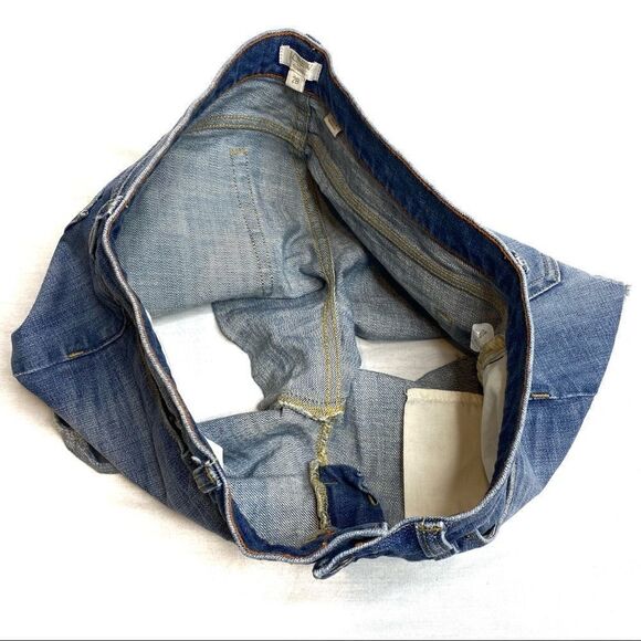 J. Crew Factory light wash jean shorts size 28 - Picture 15 of 16